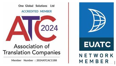 Association of Translation Companies FULL ACCREDITED MEMBER ATC.org.uk 2024 Member's number 2024ATCAC1151